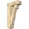 Ekena Millwork Balboa Craftsman Rough Sawn Bracket w/ Offset Brace, Douglas Fir, 6"W x 16"D x 28"H BKT0604X16X28BOA04RDF - alternate 1